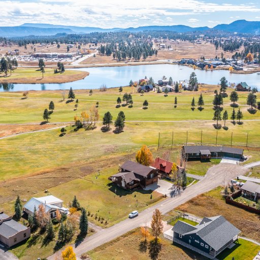 Surrounding Arial View of Property (Summer/Fall View)